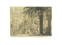 Въезд в Иерусалим Гравюра (начало XVII века), Нидерланды артикул 1690c.